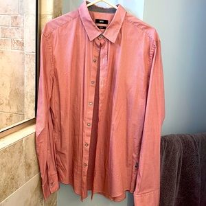 Hugo Boss XL slim fit stretch dress shirt